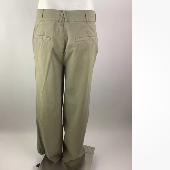 Good American Sz 8 Relaxed Wide Leg Skate Pants Tan 100% Cotton Casual Style - Picture 6 of 8